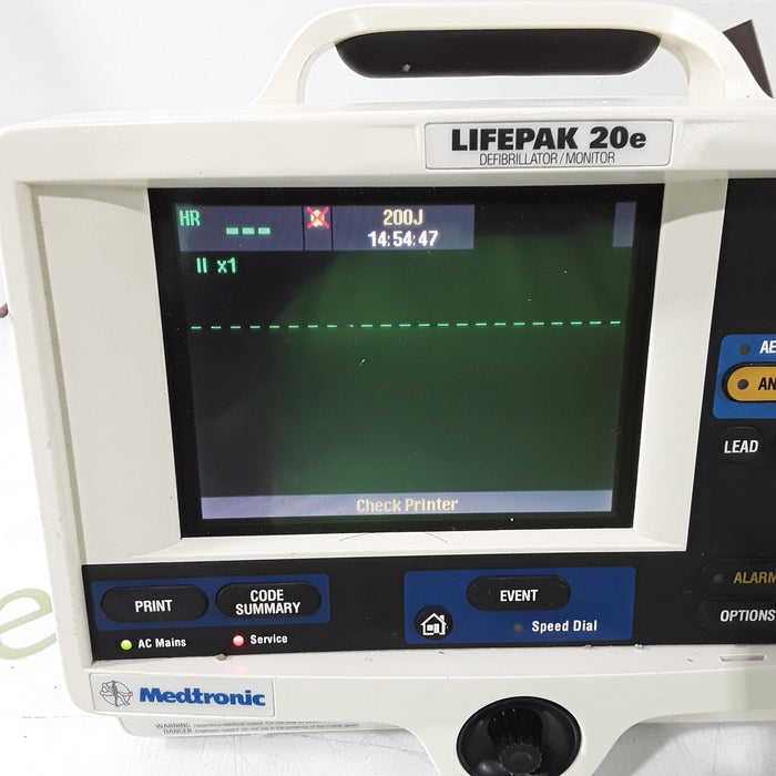 Physio-Control LifePak 20e Defibrillator