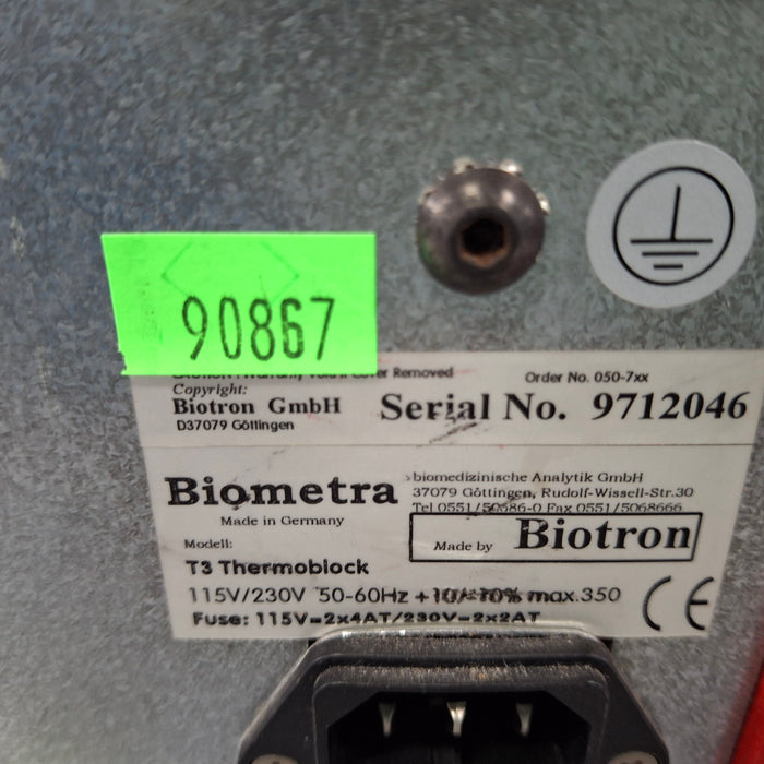 Biometra T3 Thermocycler