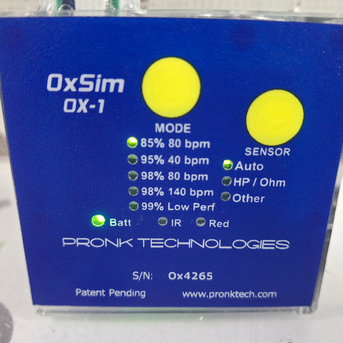 Pronk Technologies Inc OxSim OX-1 Simulator