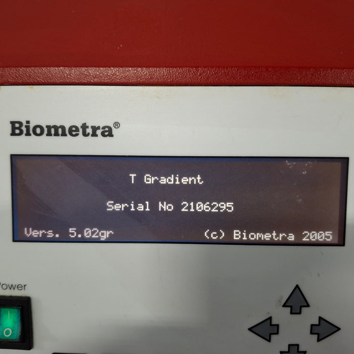 Biometra T Gradient Thermocycler