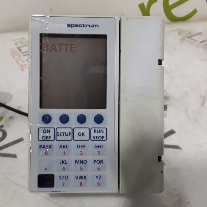 Baxter Sigma Spectrum 6.05.13 without Battery Infusion Pump