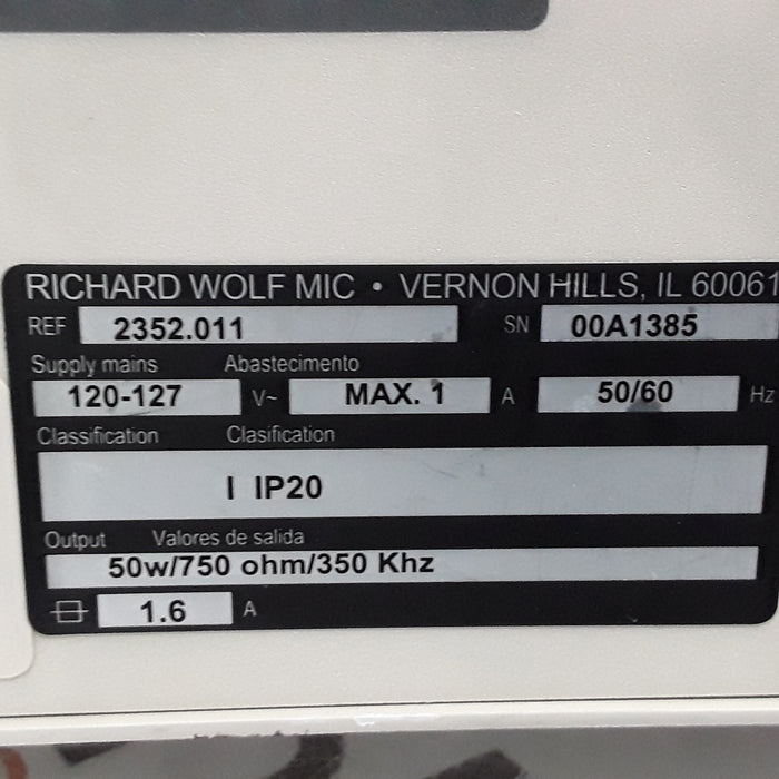 Richard Wolf 2352 Bipolar Generator