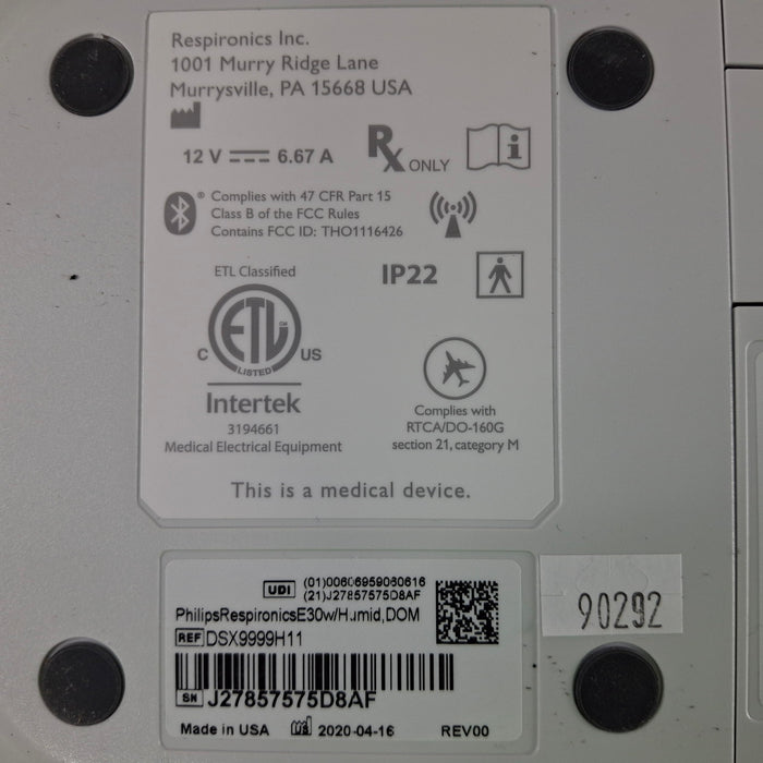 Philips Philips Respironics E30 Ventilator Respiratory reLink Medical