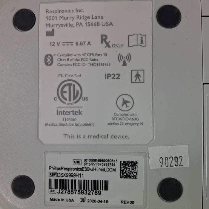 Philips Respironics E30 Ventilator