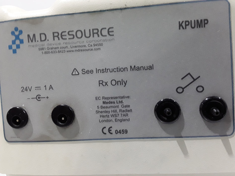 M.D. Resource K Pump Liposuction Infiltration Pump