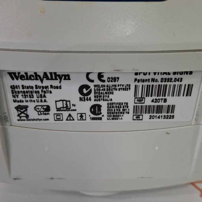 Welch Allyn Spot 420 - NIBP, Temp Vital Signs Monitor