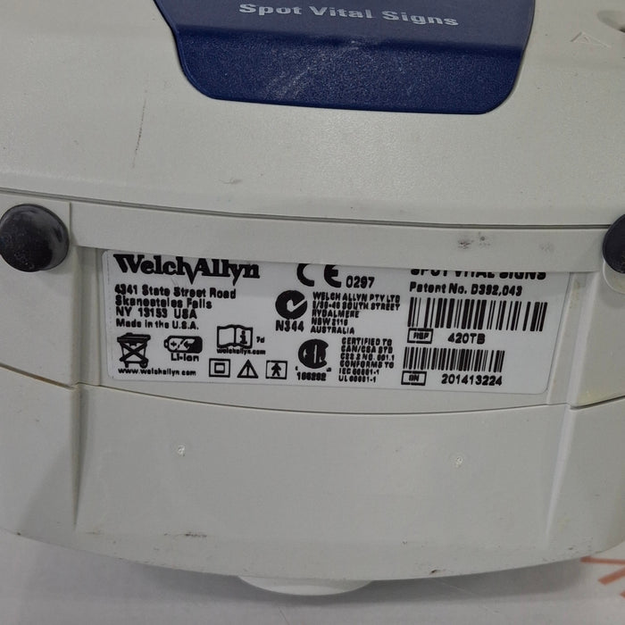 Welch Allyn Spot 420 - NIBP, Temp Vital Signs Monitor