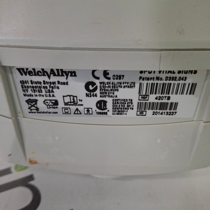 Welch Allyn Spot 420 - NIBP, Temp Vital Signs Monitor