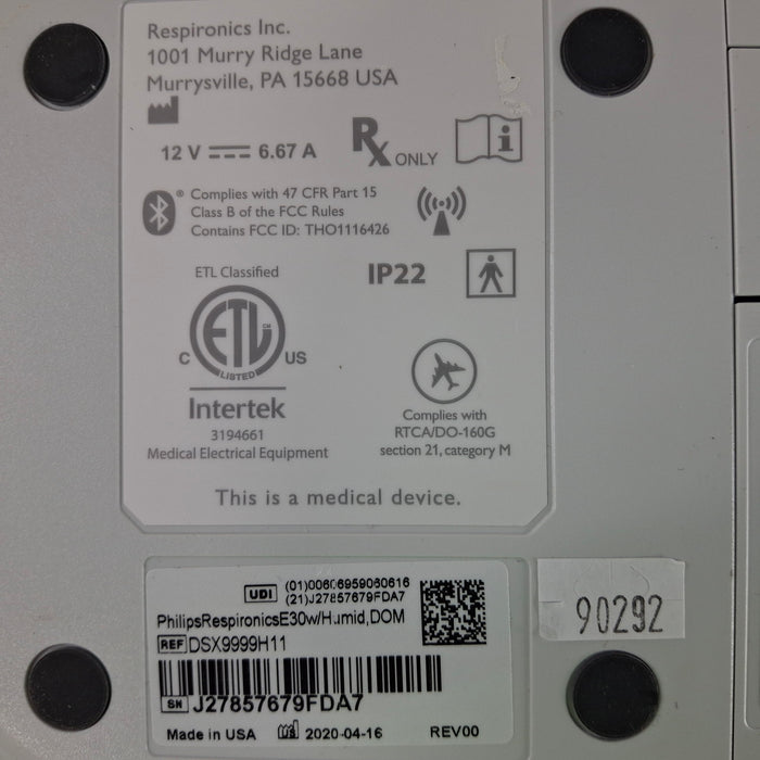 Philips Philips Respironics E30 Ventilator Respiratory reLink Medical