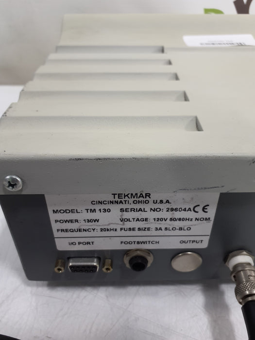 Tekmar-Dohrmann TM 130 Ultrasonic Processor