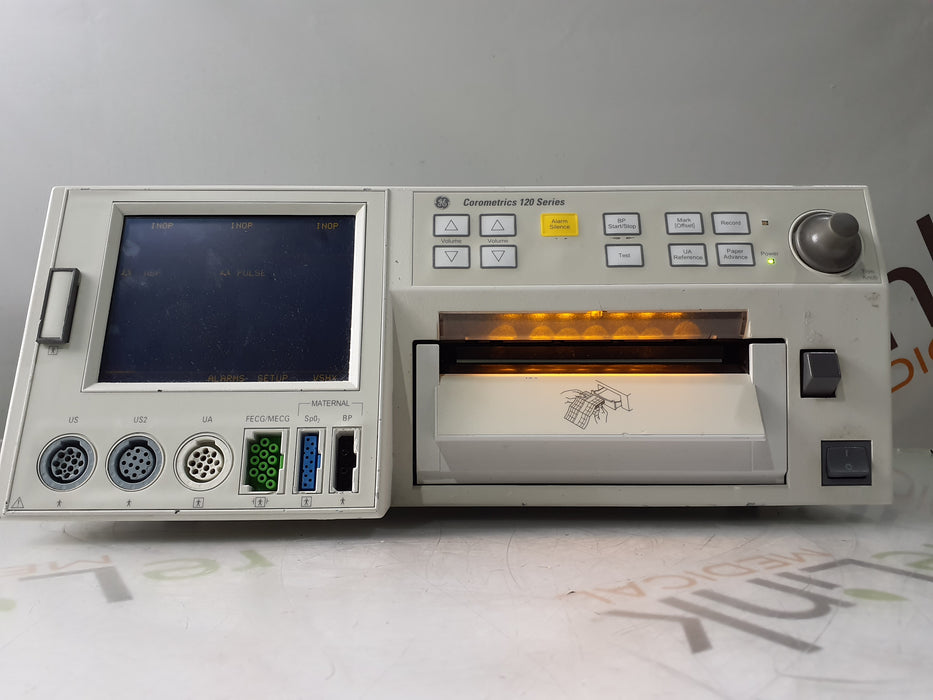 GE Healthcare Corometrics 120 Series Model 128 Fetal Monitor