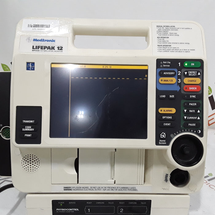 Physio-Control LifePak 12 3-Lead Defibrillator