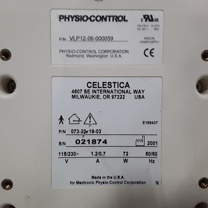 Physio-Control LifePak 12 3-Lead Defibrillator