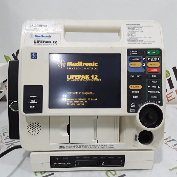 Physio-Control LifePak 12 3-Lead Defibrillator