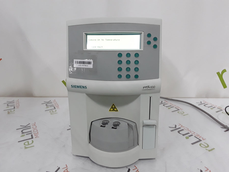 Siemens PFA 100 Platelet Function Analyzer