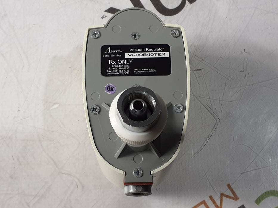 Amvex Vacuum Regulator