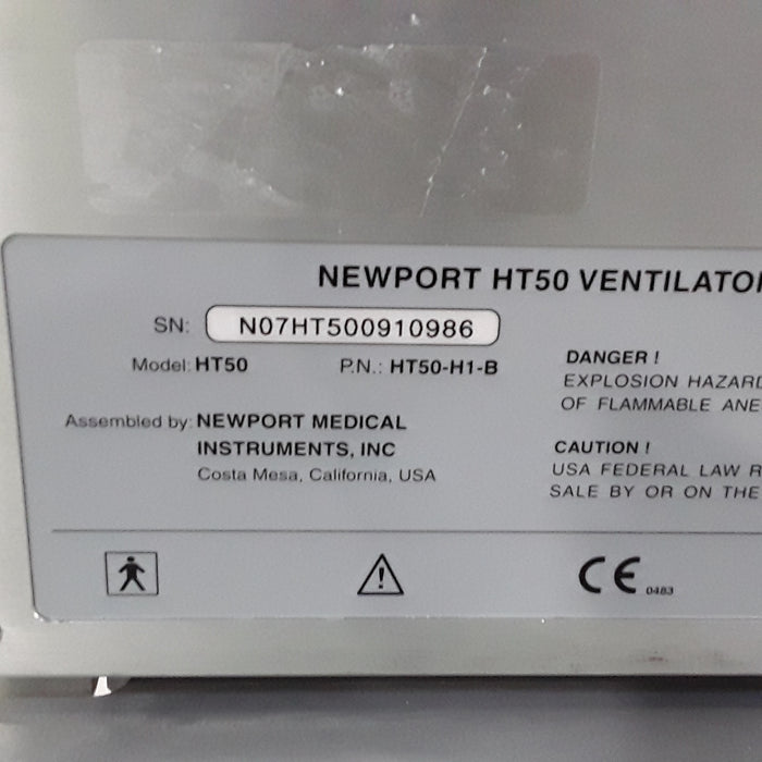 Newport Medical HT50 Ventilator