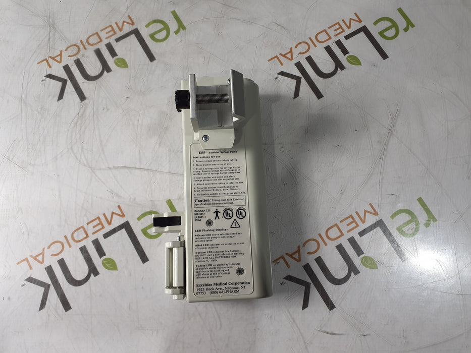 Excelsior ESP60 Syringe Infusion Pump