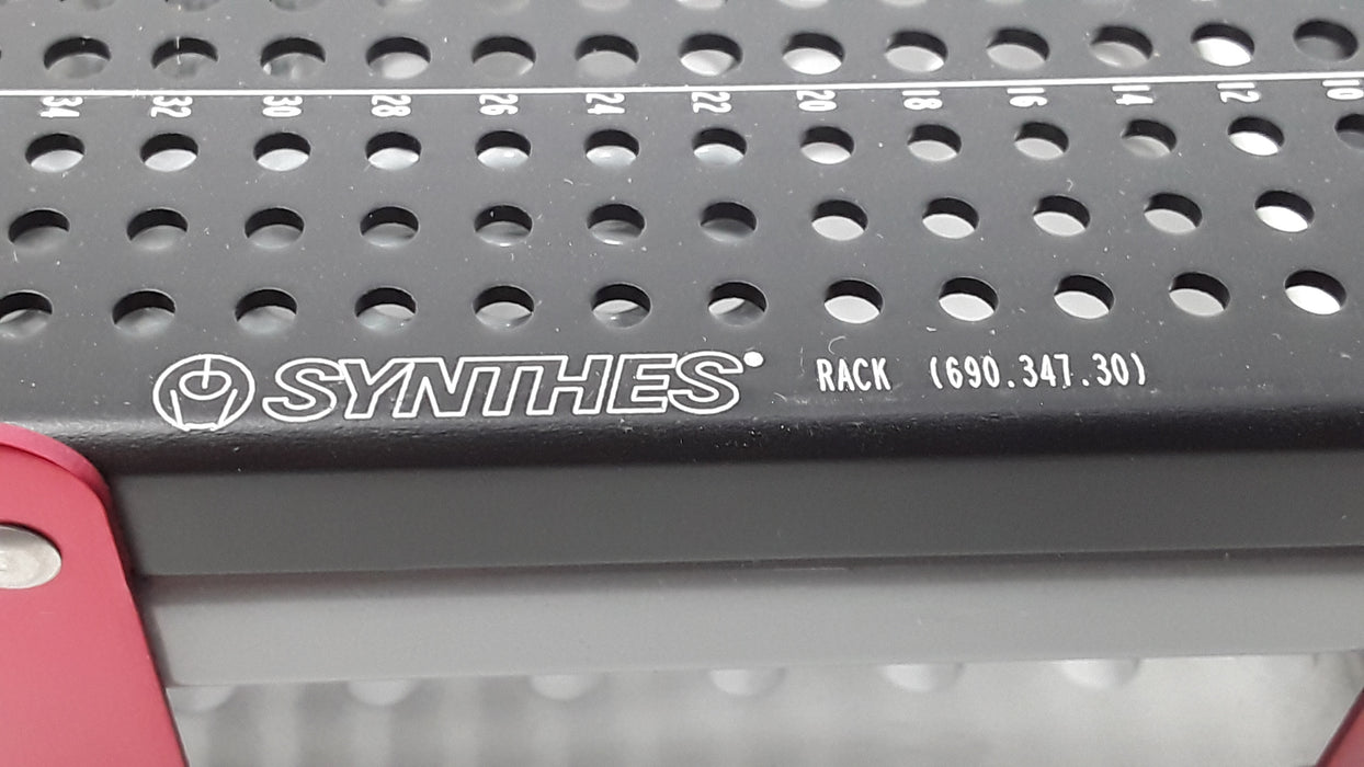 Synthes, Inc. 690.347.30 Small Fragment LCP Self Tapping Screws Rack