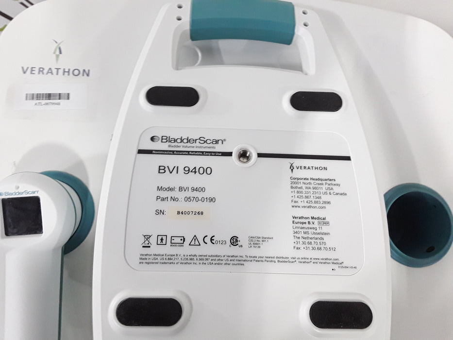 Verathon Medical, Inc BVI 9400 Bladderscan