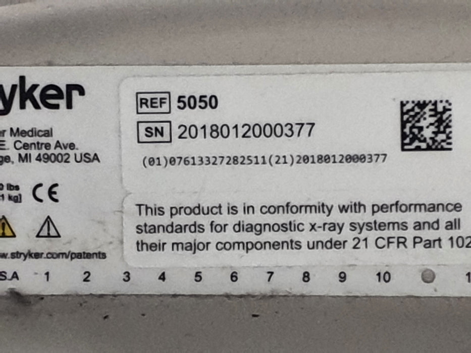 Stryker 5050 Stretcher Chair Gurney Patient Transport