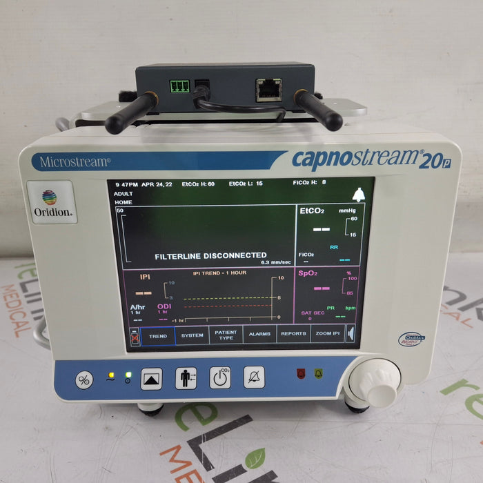 Oridion Capnostream 20P Capnography Monitor