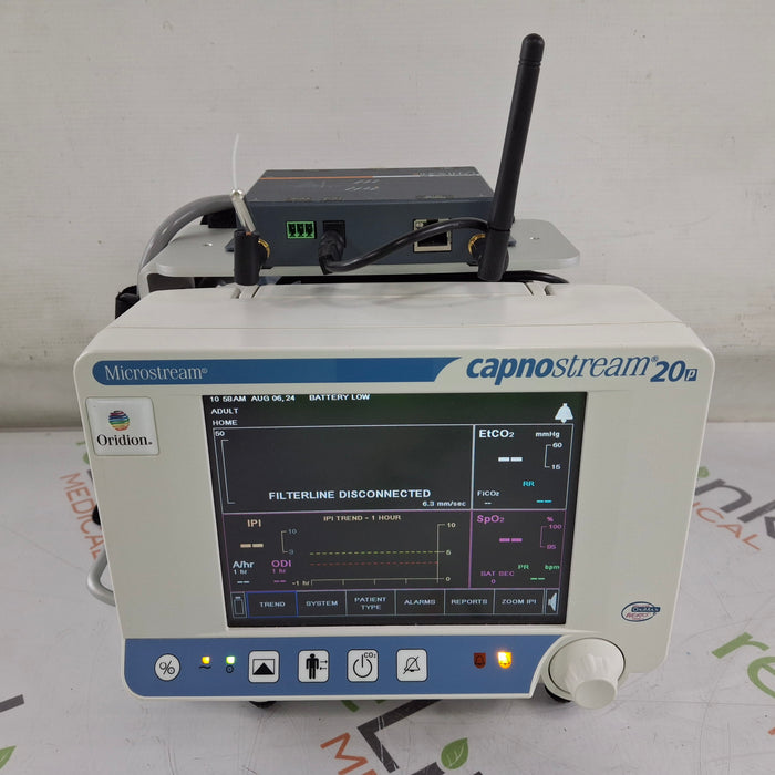 Oridion Capnostream 20P Capnography Monitor