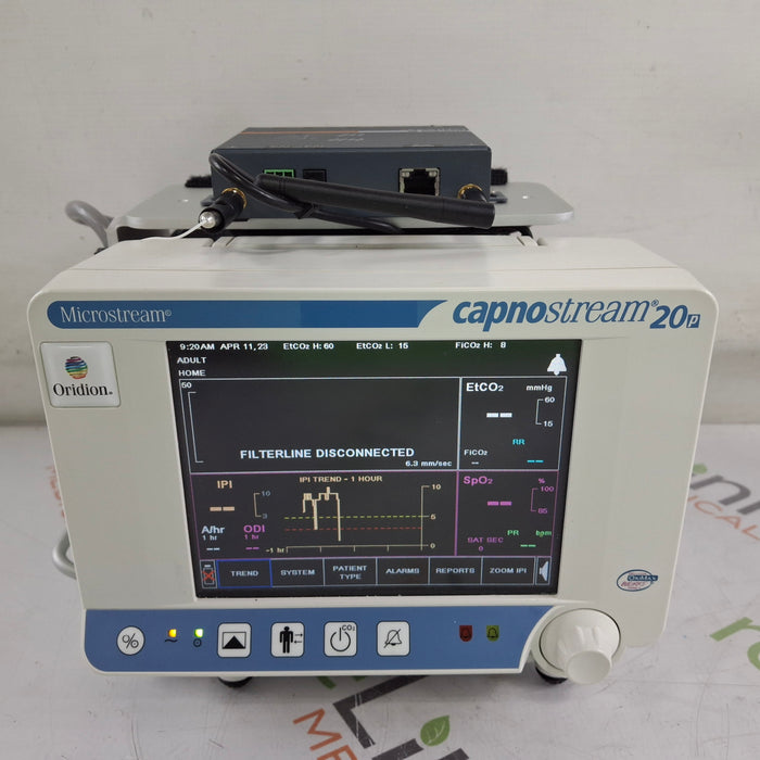 Oridion Capnostream 20P Capnography Monitor