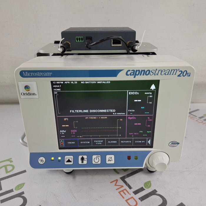 Oridion Capnostream 20P Capnography Monitor