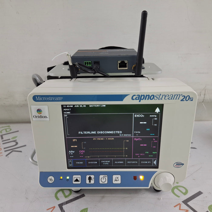 Oridion Capnostream 20P Capnography Monitor