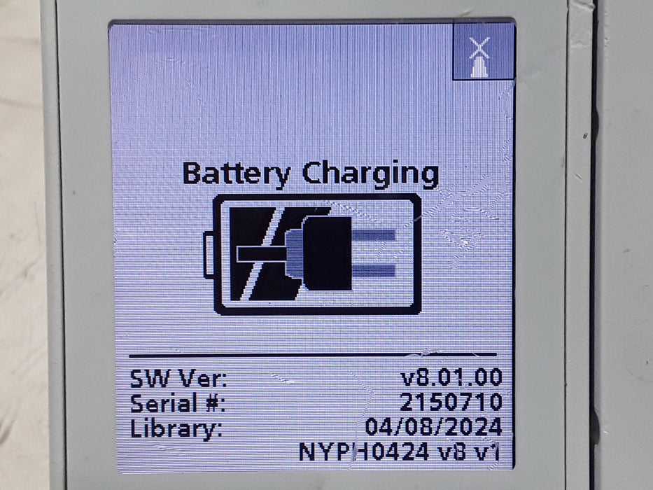 Baxter Sigma Spectrum 8.01.00 with A/B/G/N Battery Infusion Pump