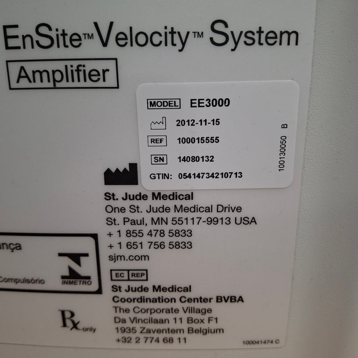 St. Jude Medical, Inc. EnSite Velocity Amplifier Cardiac Ablation Generator