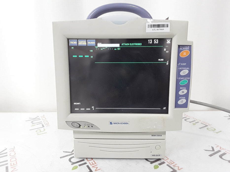 Nihon Kohden BSM-2354A Bedside Monitor