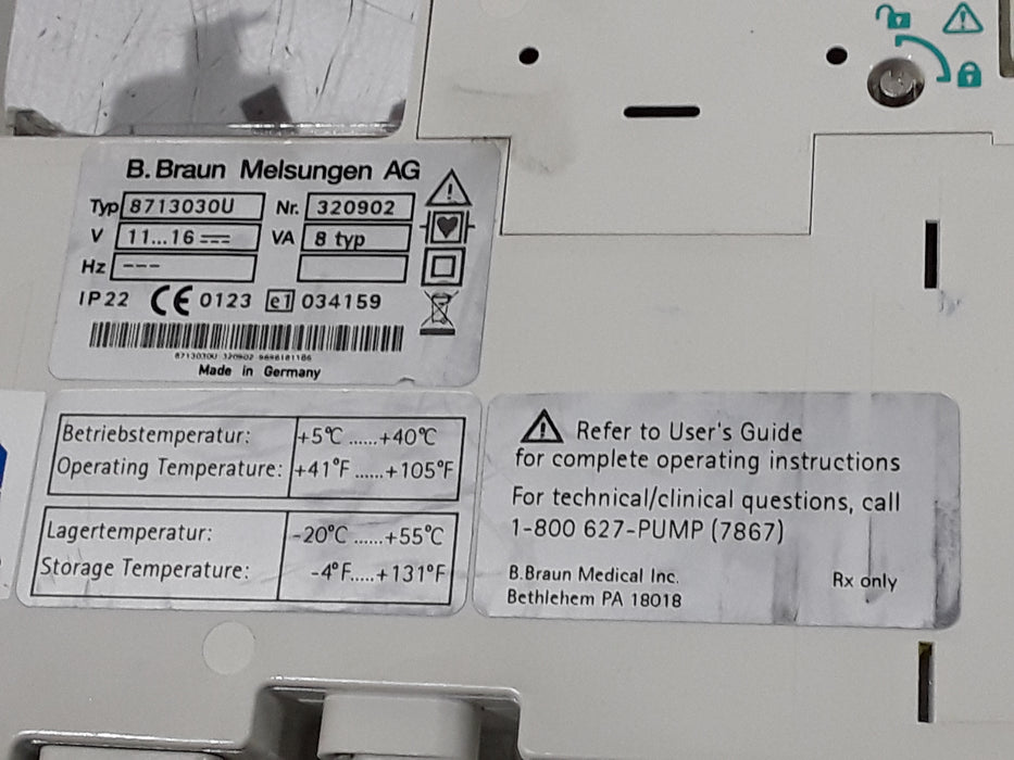 B. Braun Perfusor Space Syringe Pump