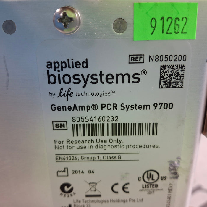 Applied Biosystems GeneAmp 9700 PCR System