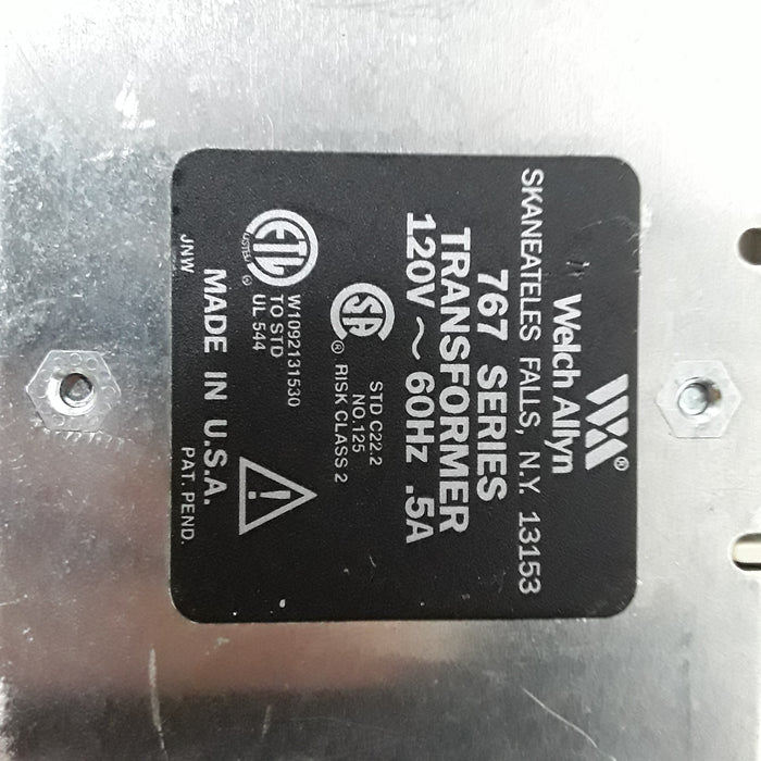 Welch Allyn 767 Series Transformer without Heads