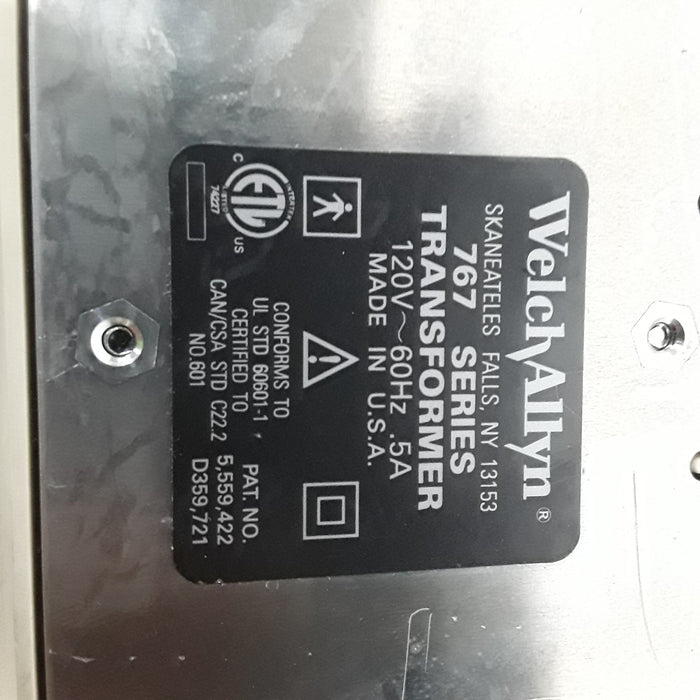 Welch Allyn 767 Series Transformer without Heads