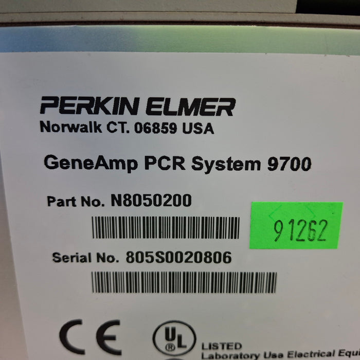 Applied Biosystems GeneAmp 9700 PCR System