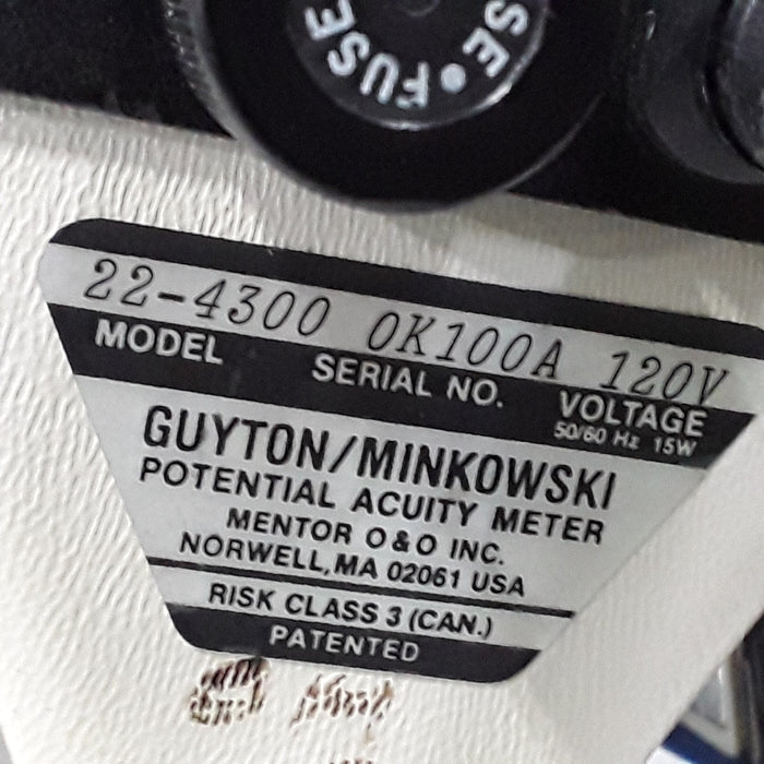 Guyton Minkowski 22-4300 Potential Acuity Meter