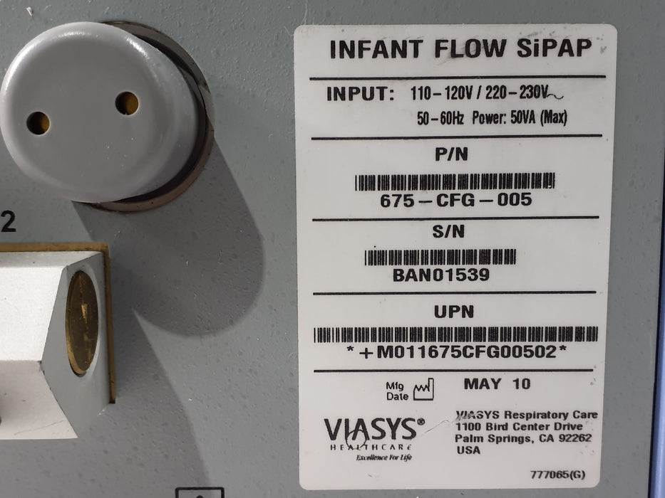 CareFusion Infant Flow SIPAP Ventilation System