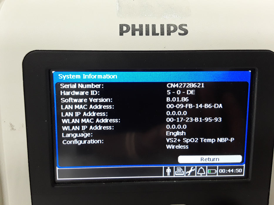 Philips SureSigns VS2+ Vital Signs Monitor