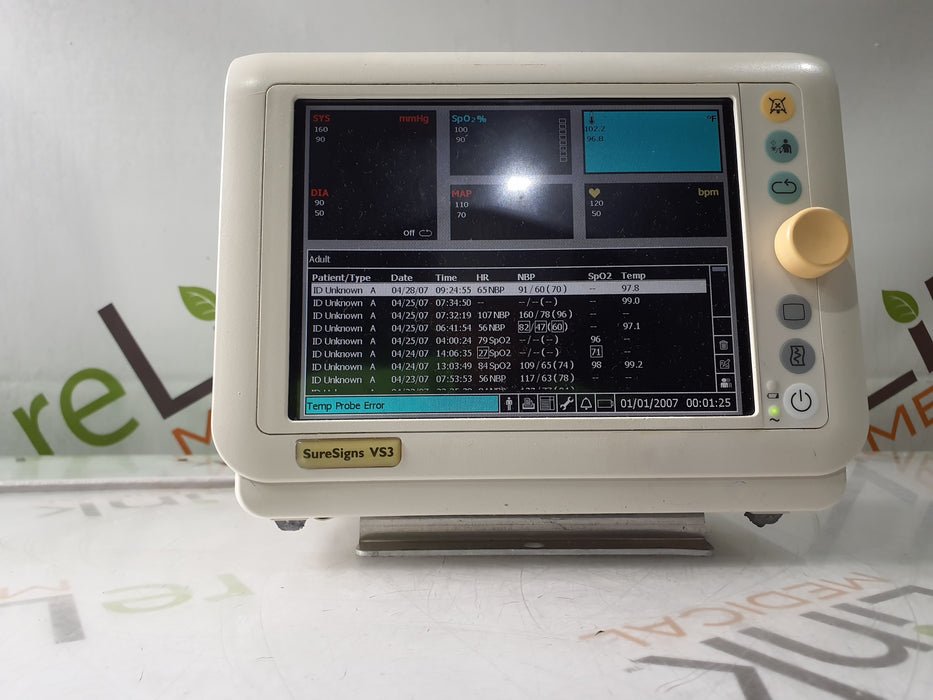 Philips Suresigns VS3 Vital Signs Monitor