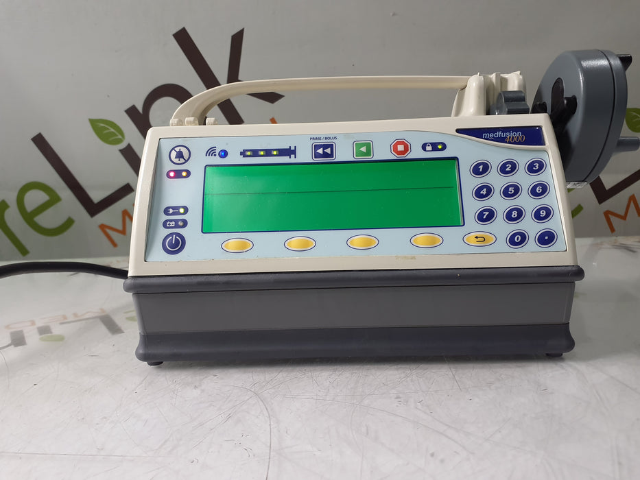 Smiths Medical Medfusion 4000 Syringe Infusion Pump