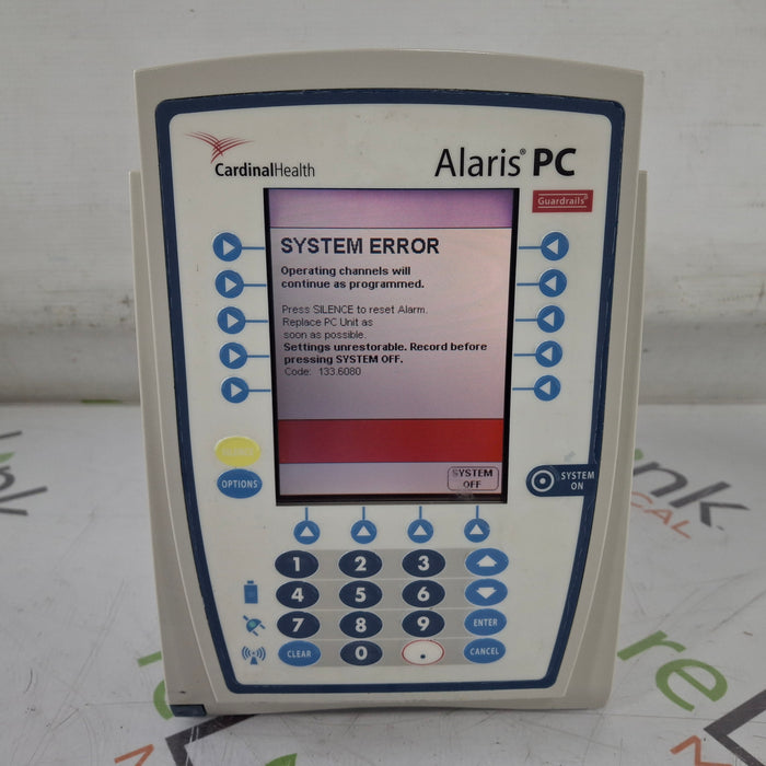 CareFusion Alaris 8015 Small Screen POC Infusion Pump