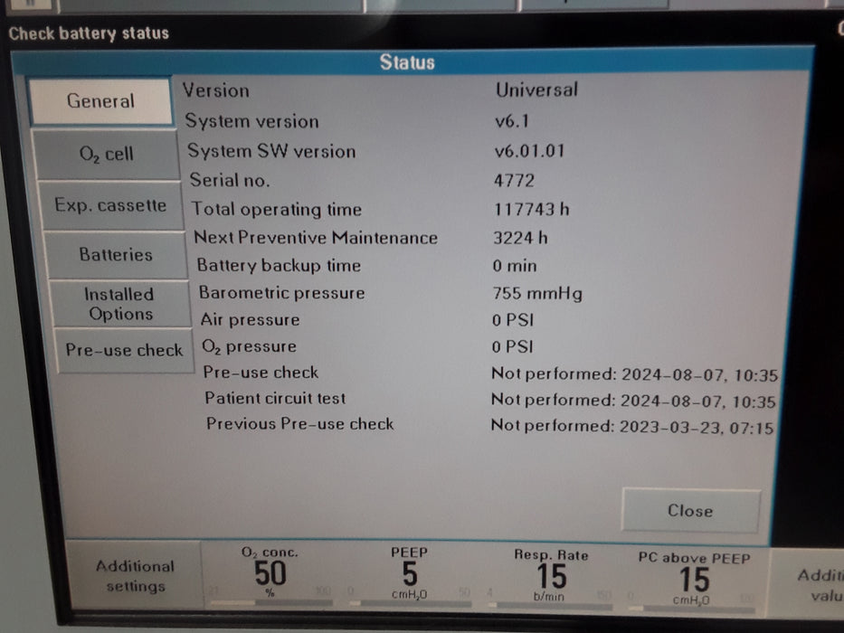 Maquet Servo I Ventilator