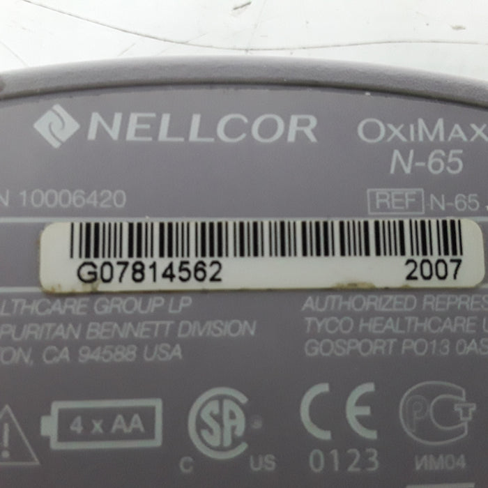 Nellcor Oximax N-65 Pulse Oximeter