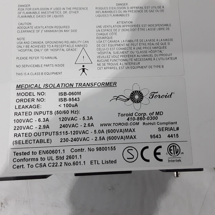 Philips Volcano 400-0010.01 SyncVision System Power Supply