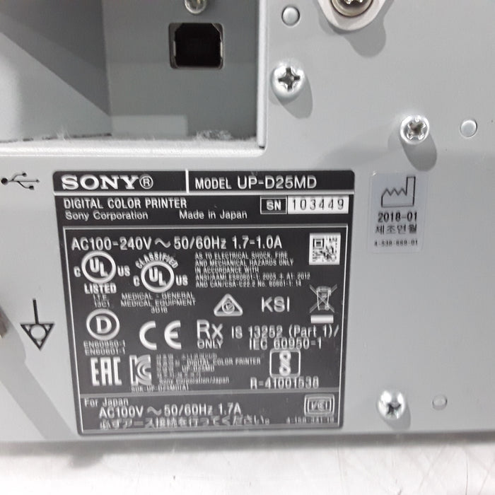 Sony UP-D25MD Digital Color Printer