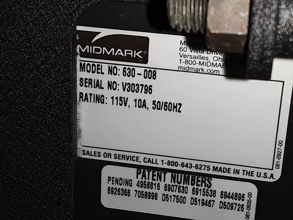 Midmark 630 Procedure Chair