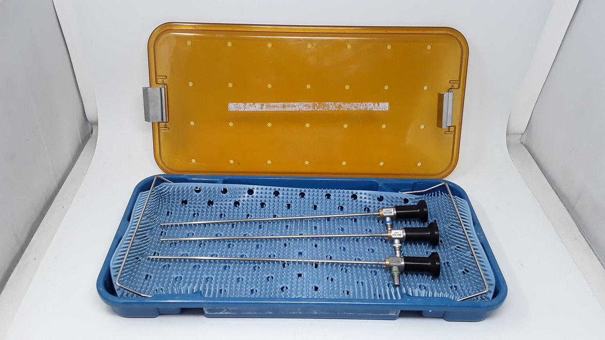 ACMI M3-70A M3-30A M3-12A Gold Rigid Cystoscope Set